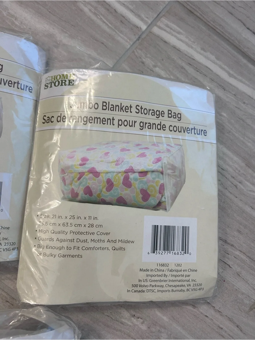 Jumbo Blanket Storage Bags bundle NEW